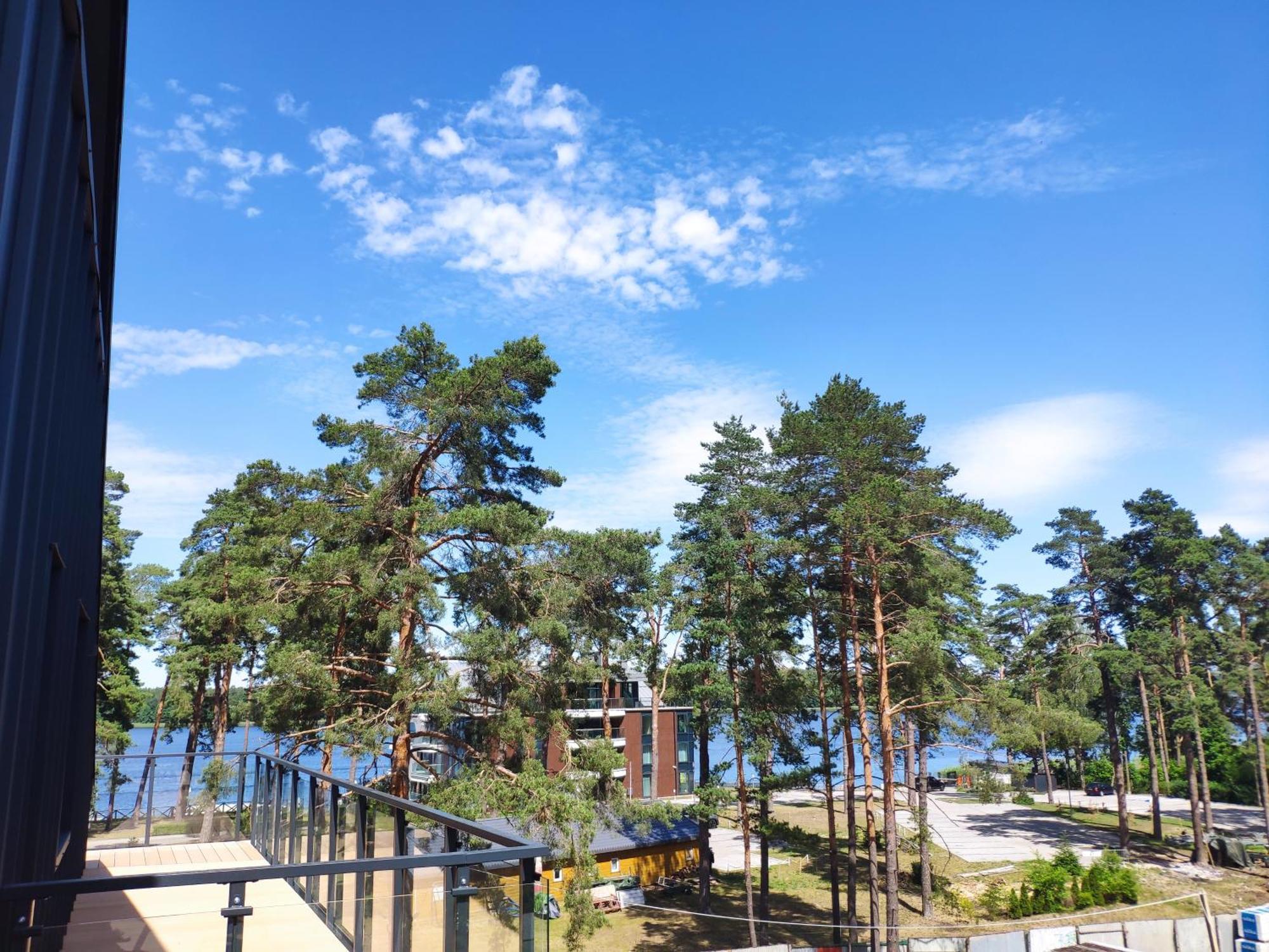 Apartament Bryza Augustow Z Widokiem Na Jezioro Necko Bagian luar foto